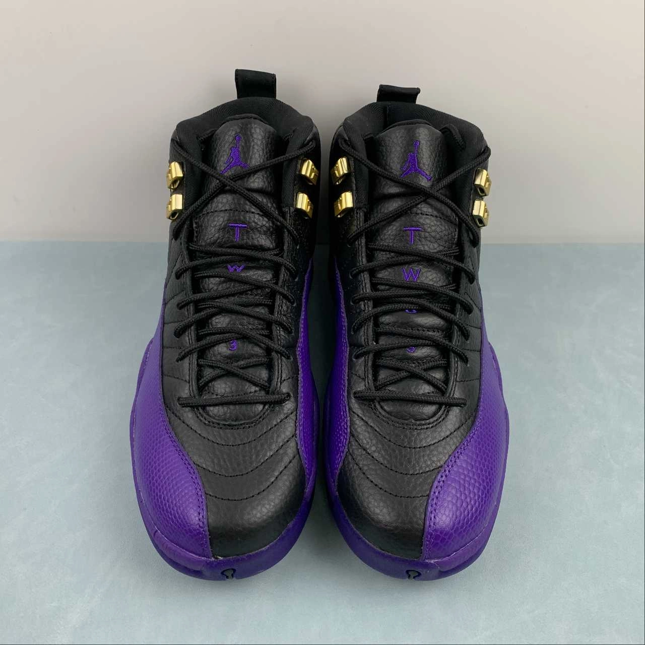 Ventilated Collar Design Reinforced Ankle Collar Air Jordan 12 Retro Field Purple Black Taxi CT8013-057