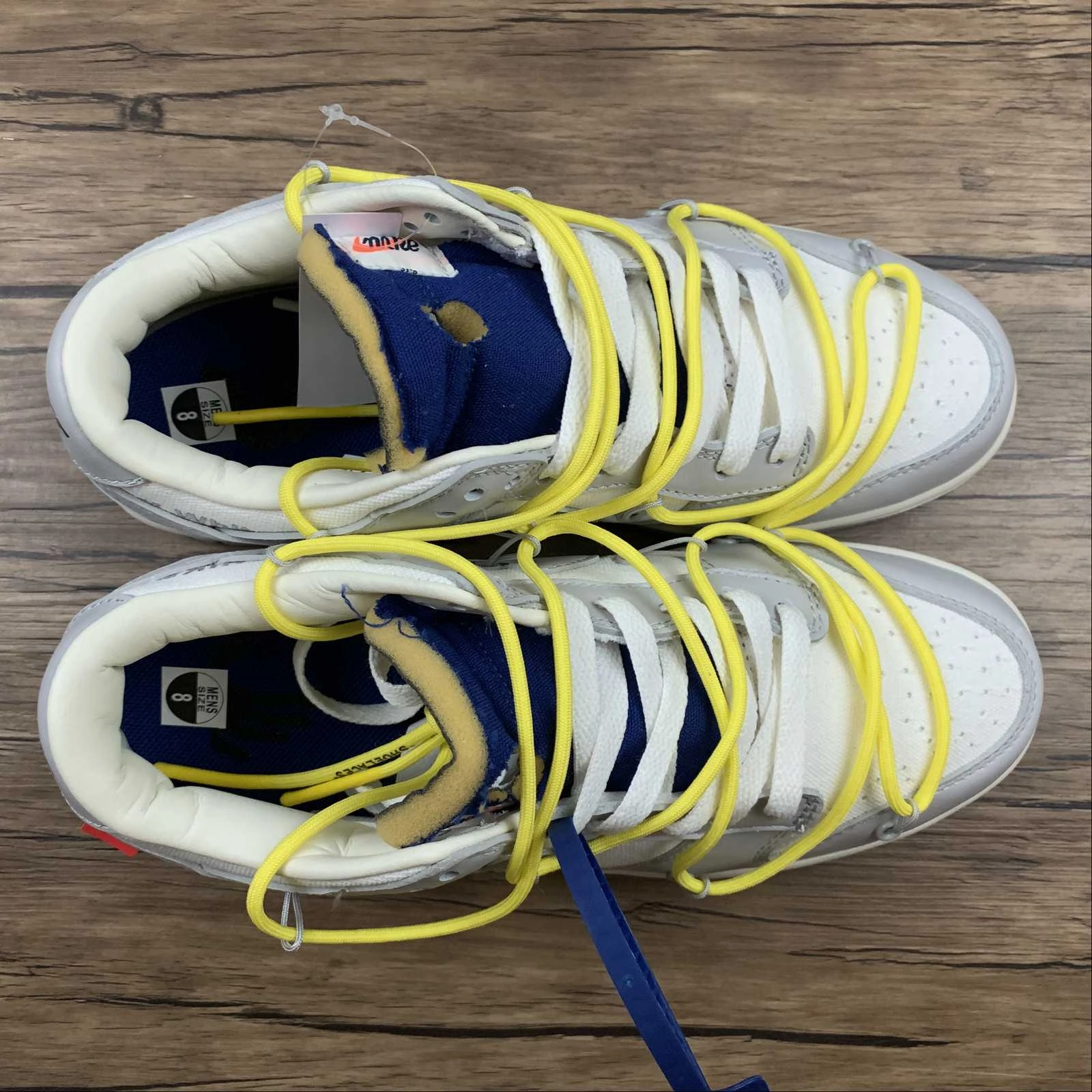 Elevated durability Water Resistant Technology Dunk Low X Off-White 'Lote 27 de 50' DM1602 120