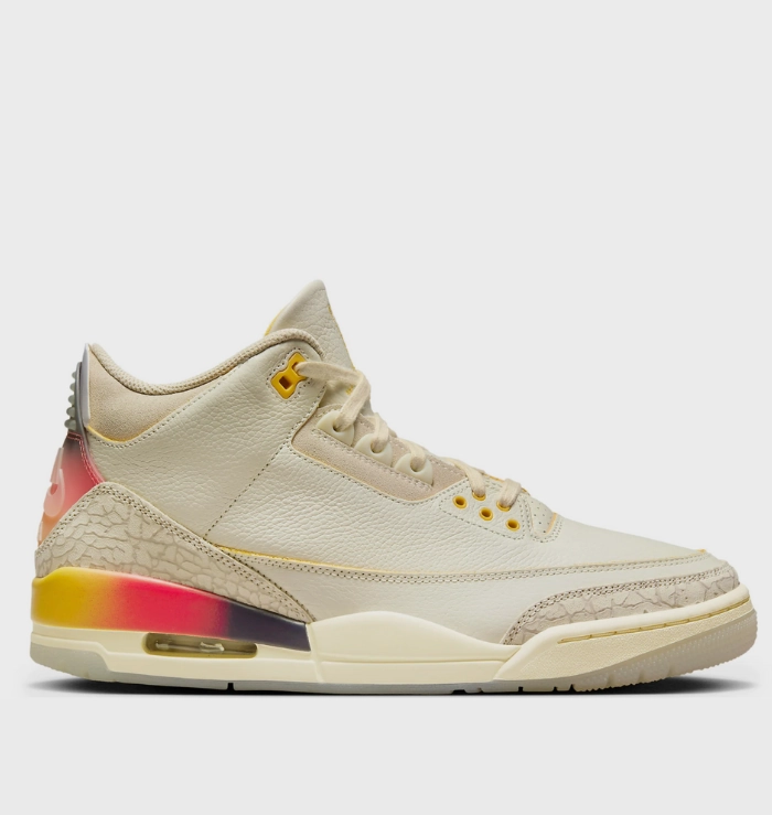 Minimal Texture Urban Classic Nike Air Jordan 3 Retro SP J Balvin Medell??n Sunset