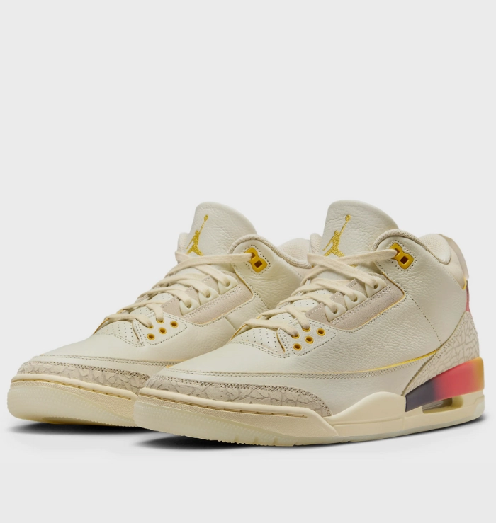 Nike Air Jordan 3 Retro SP J Balvin Medell??n Sunset City Walking