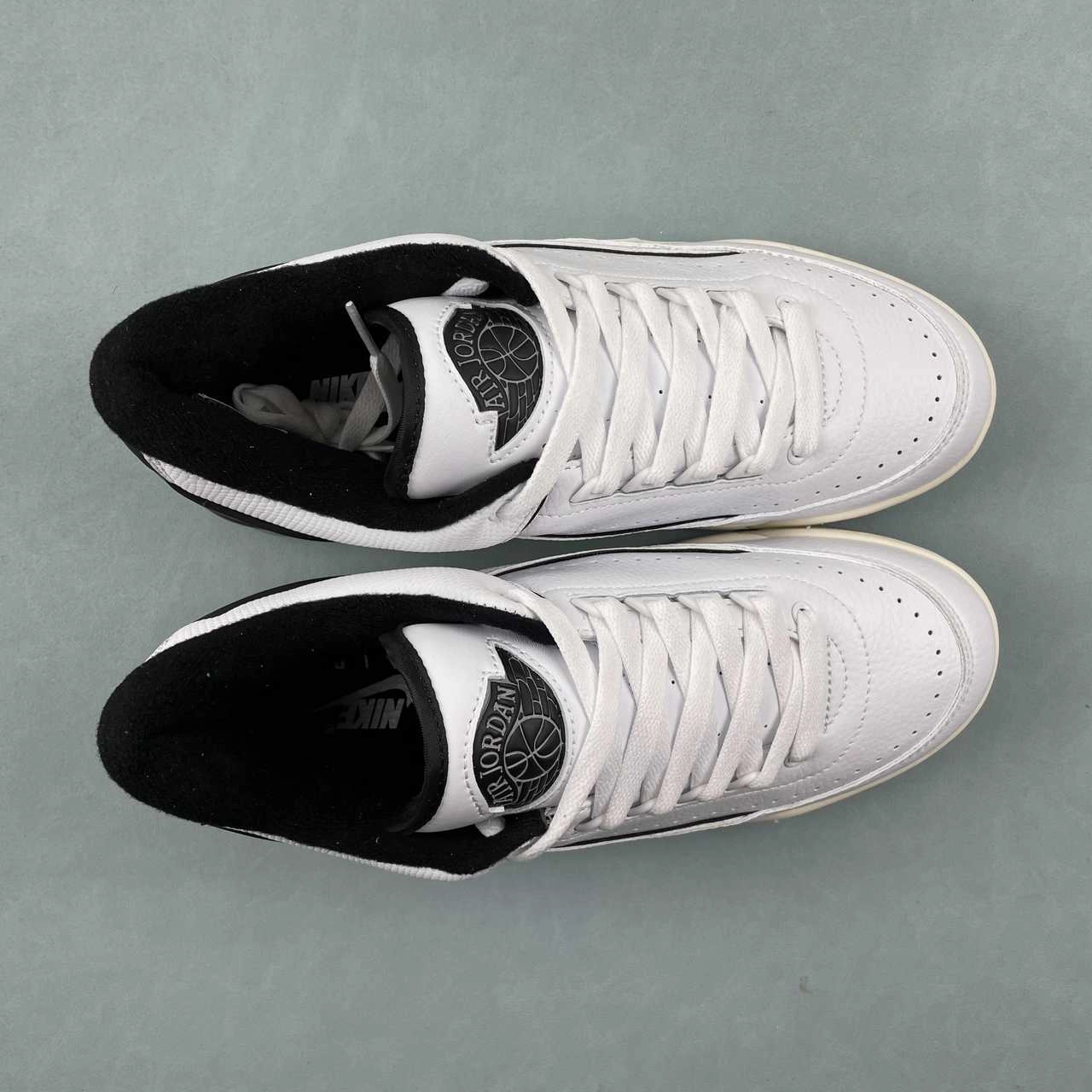 Relax Days Slide On Air Jordan 2 3 White Black FD0383-100