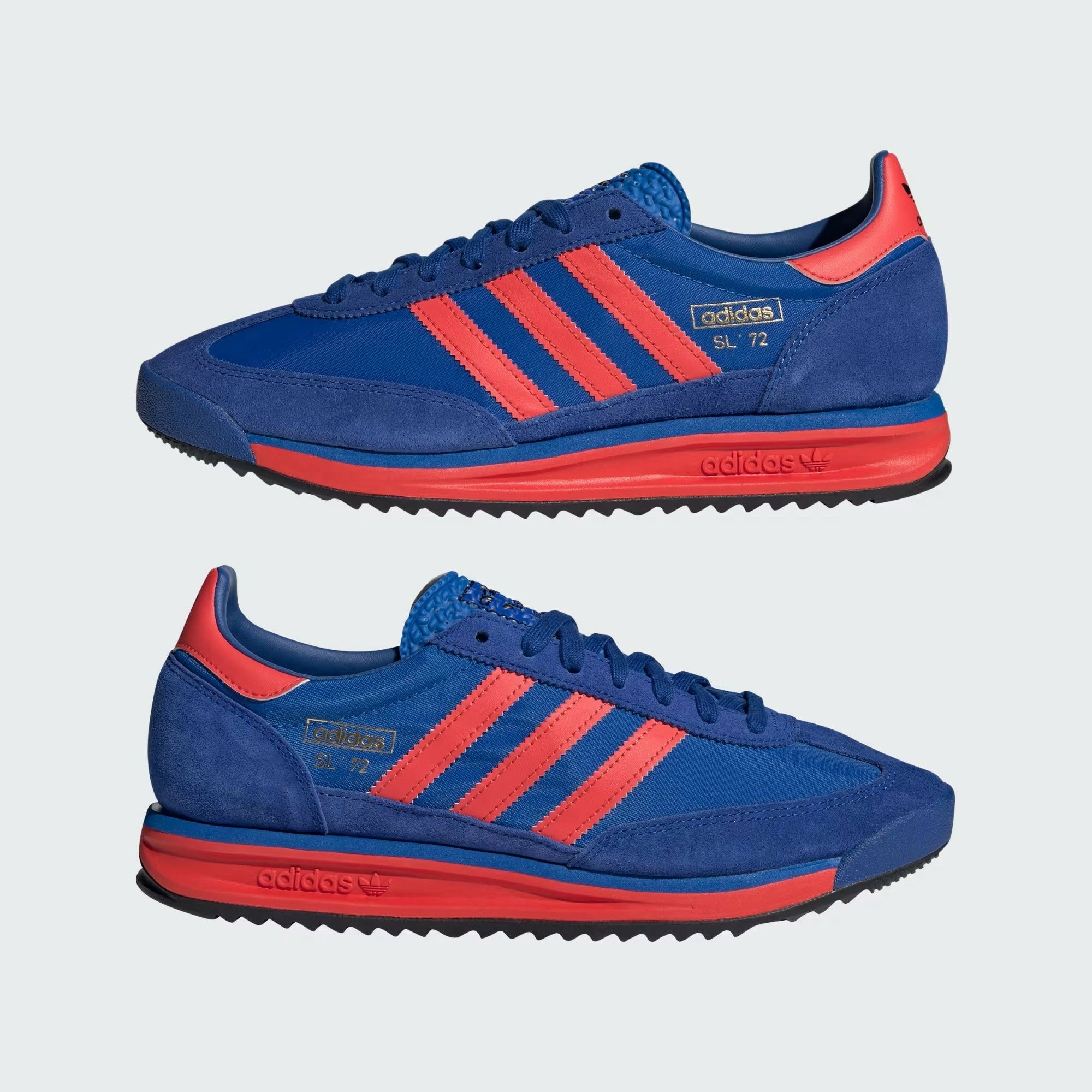 Endurance Running Mesh Lining Adidas SL 72 RS Blue Bright Red Royal Blue IG4648