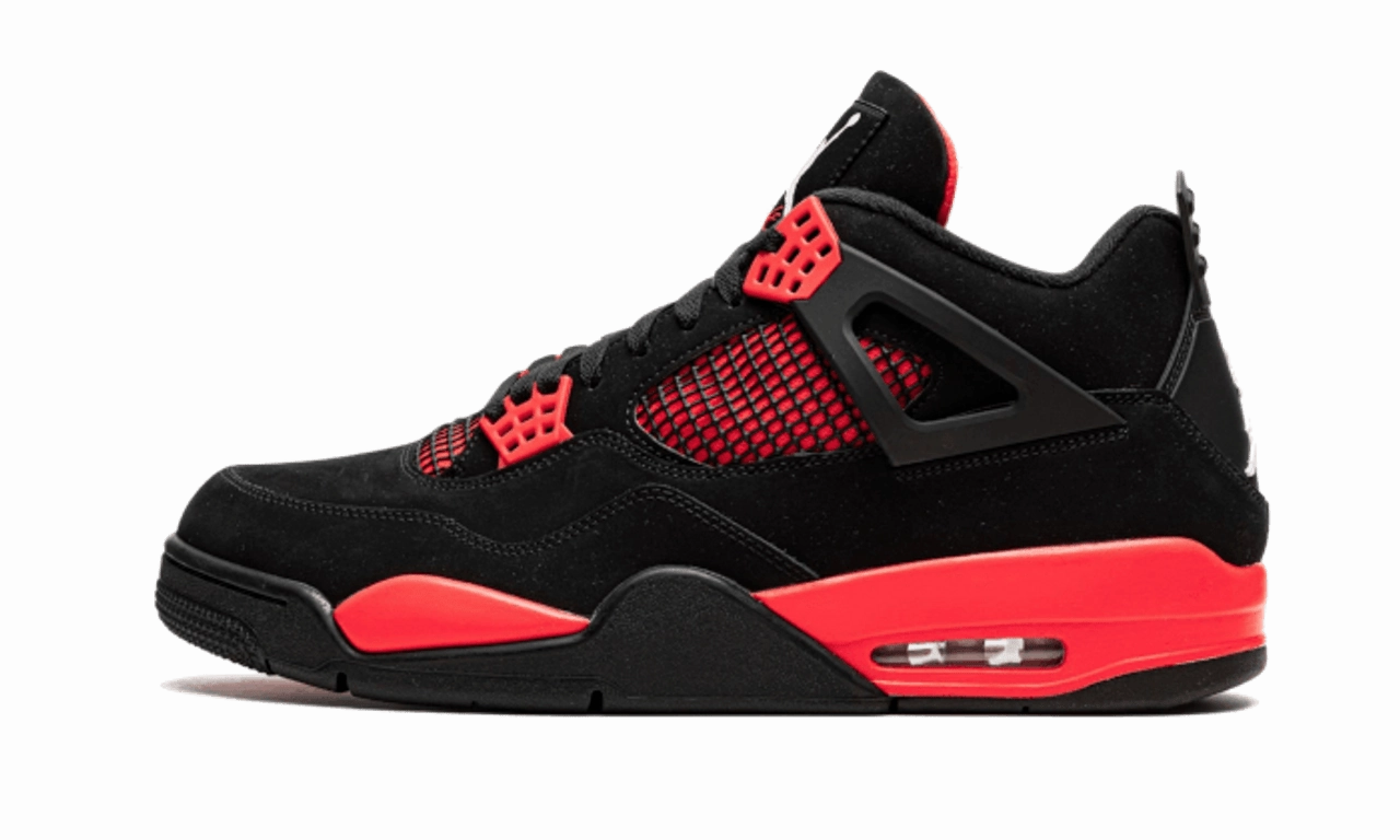 Air Jordan 4 Retro Red Thunder Smooth Fit