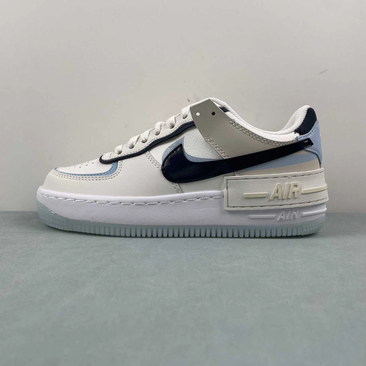 Lake Step Everyday Look Air Force 1 Shadow Sail Glacier Blue Coconut Milk Armory Navy DZ1847-107