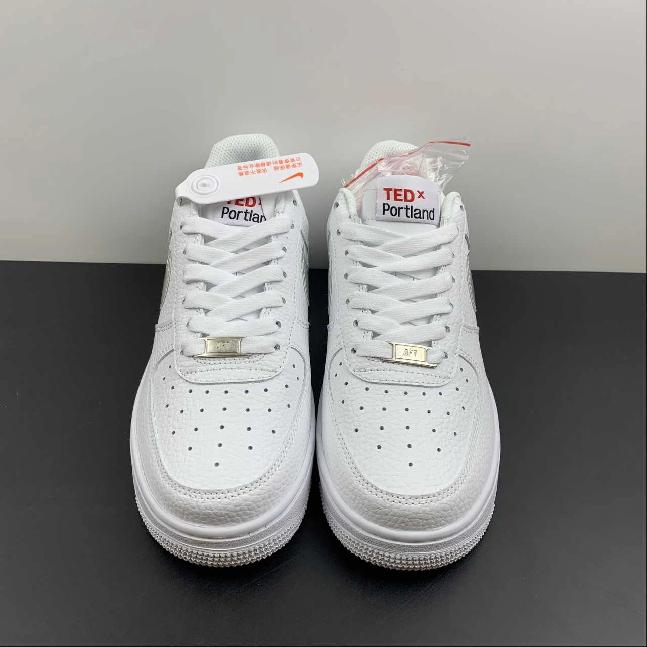 Pull Tab Breath Focus TED x Portland x Air Force 1 07 Low White Multi-Color DD8959-705