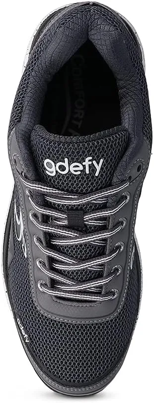 G-DEFY Mighty Walk Women’s Orthopedic Walking Shoe | VersoShock Technology for Pain Associated with Running | Prolonged Standing | Arch Support | Diabetic Shoes | Wide Shoes | Free Custom Orthotic