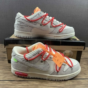 Anti Odor Technology Temperature Regulating Dunk Low X Off-White 'Lote 40 de 50' DJ0950-103