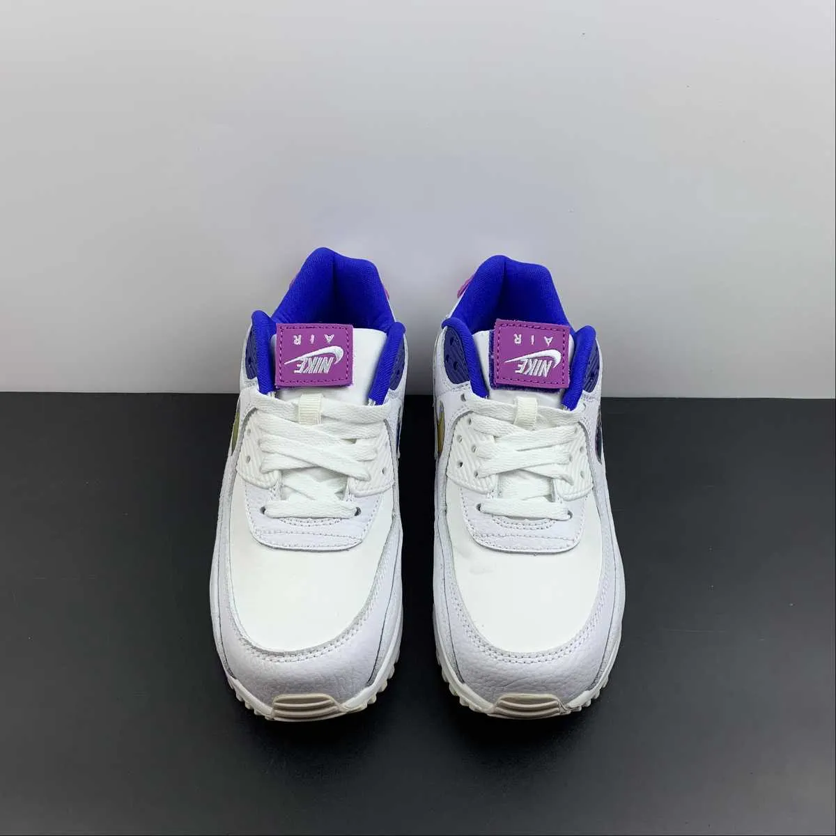 foot - power running shoes Air Max 90 SE Easter White Multicolor Purple Nebula CJ0623-100