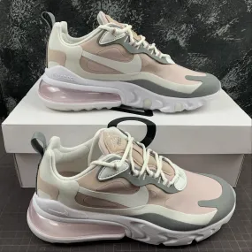 Air Max 270 React Plum Chalk Summit White CI3899-500 reinforced - heel running wear