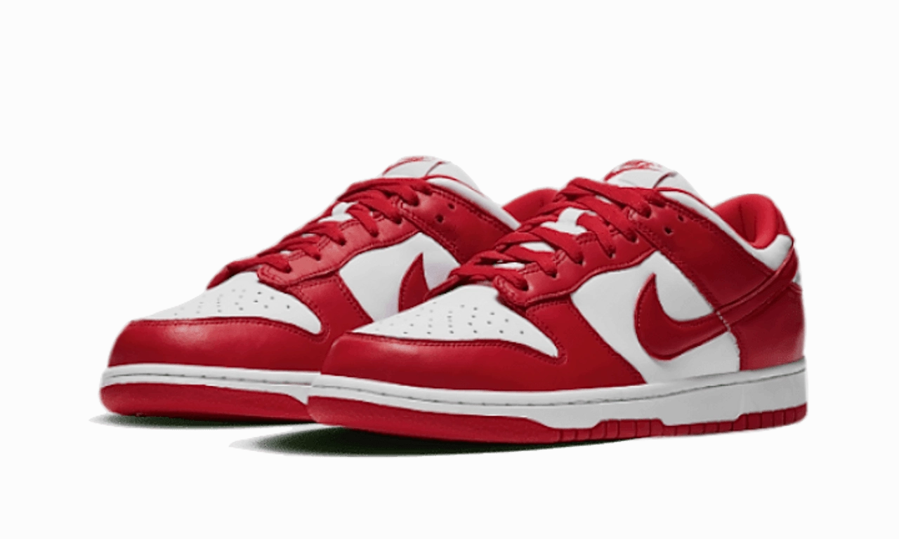 Work Style Stretch Wear Nike Dunk Low University Red