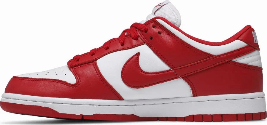 Nike Dunk Low University Red Comfortable toe box