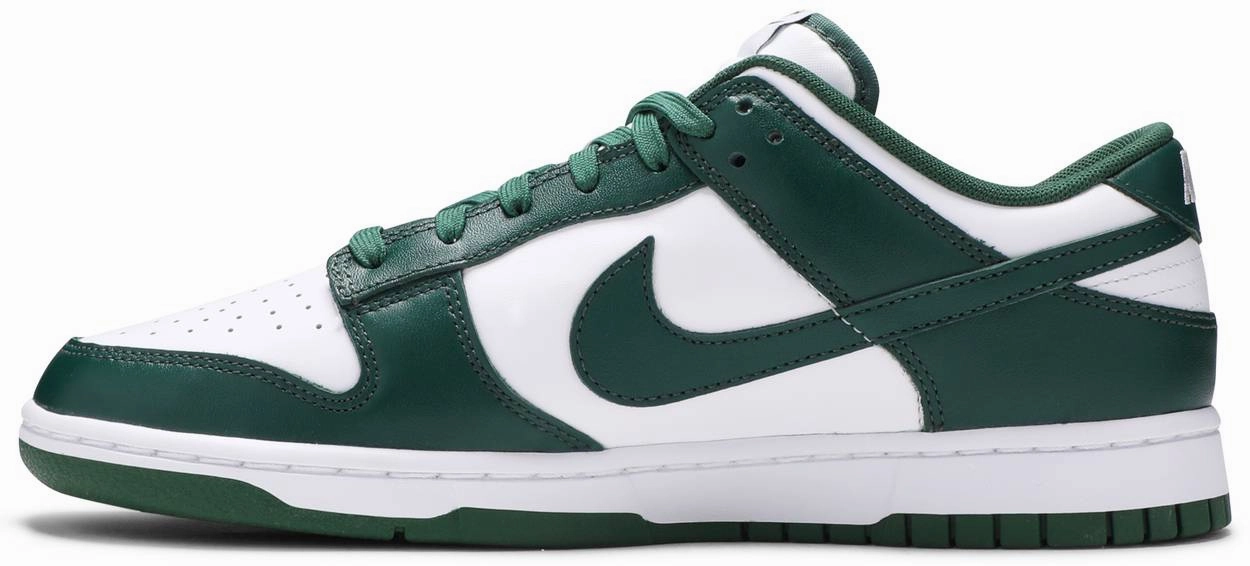 Nike Dunk Low Michigan State Precision Bonded Overlays