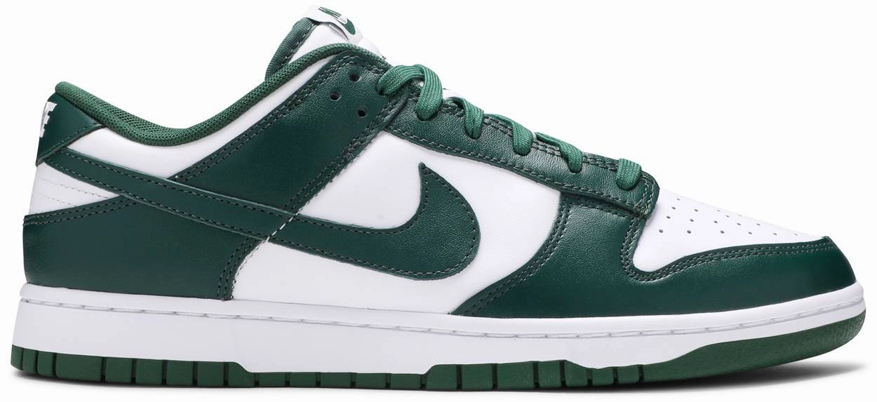 Foam Cushioning Nike Dunk Low Michigan State