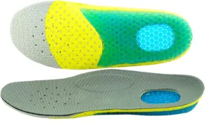 Gel Orthotic Insoles for Kids Silicon Soles for Running Shoes Sneakers Arch Support Insoles for Little Kids Lightweight Shoe Liner Inserts for Children Foot Pain Relief Shock Absorbing