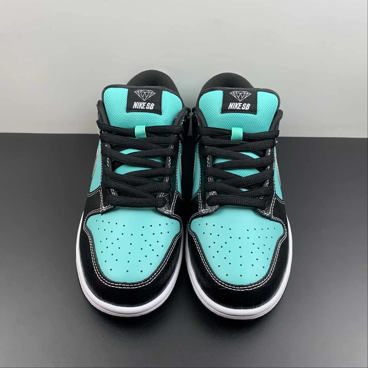Cool Mesh Perfect Fit SB Dunk Low Tiffany Diamond 304292-402