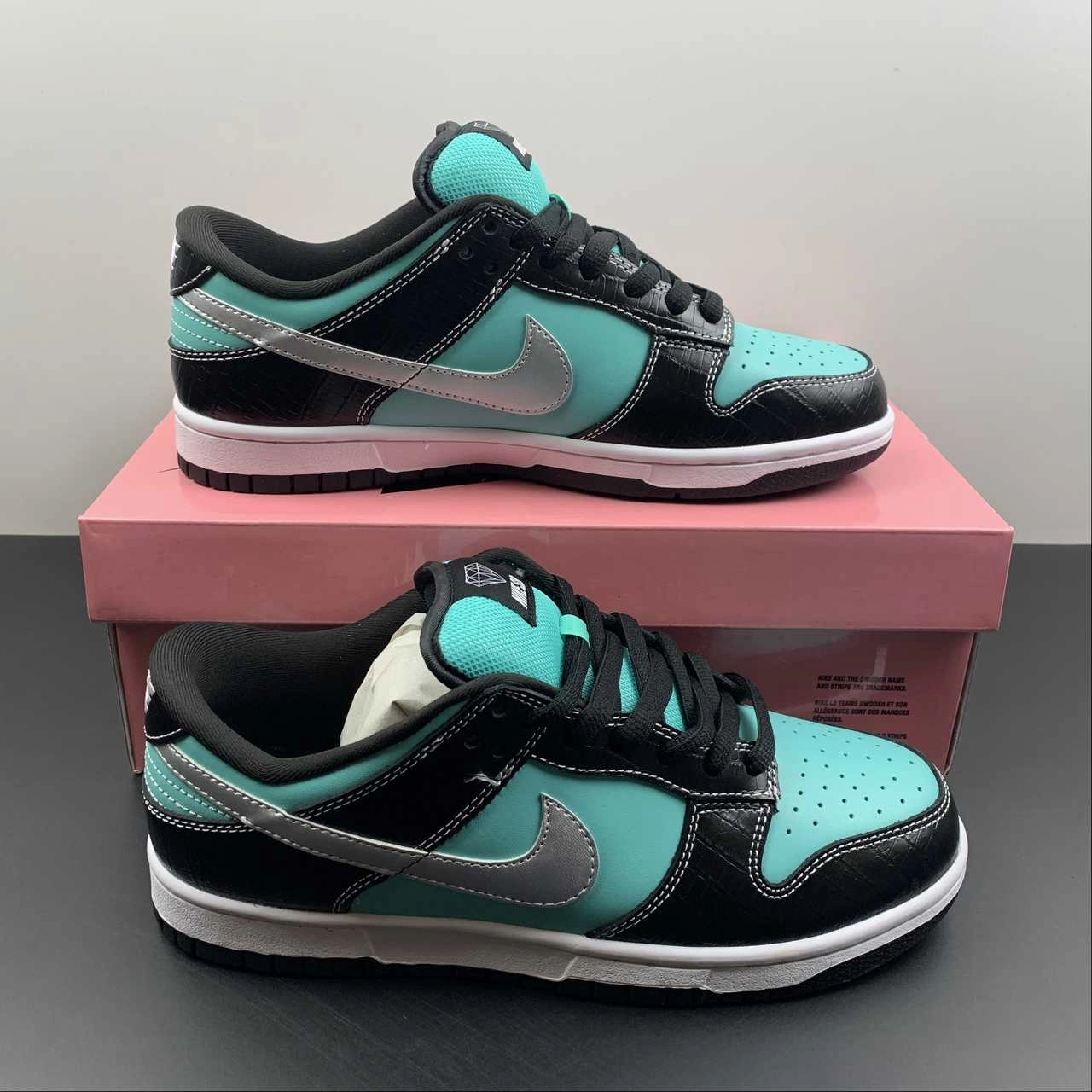 Style Motion SB Dunk Low Tiffany Diamond 304292-402