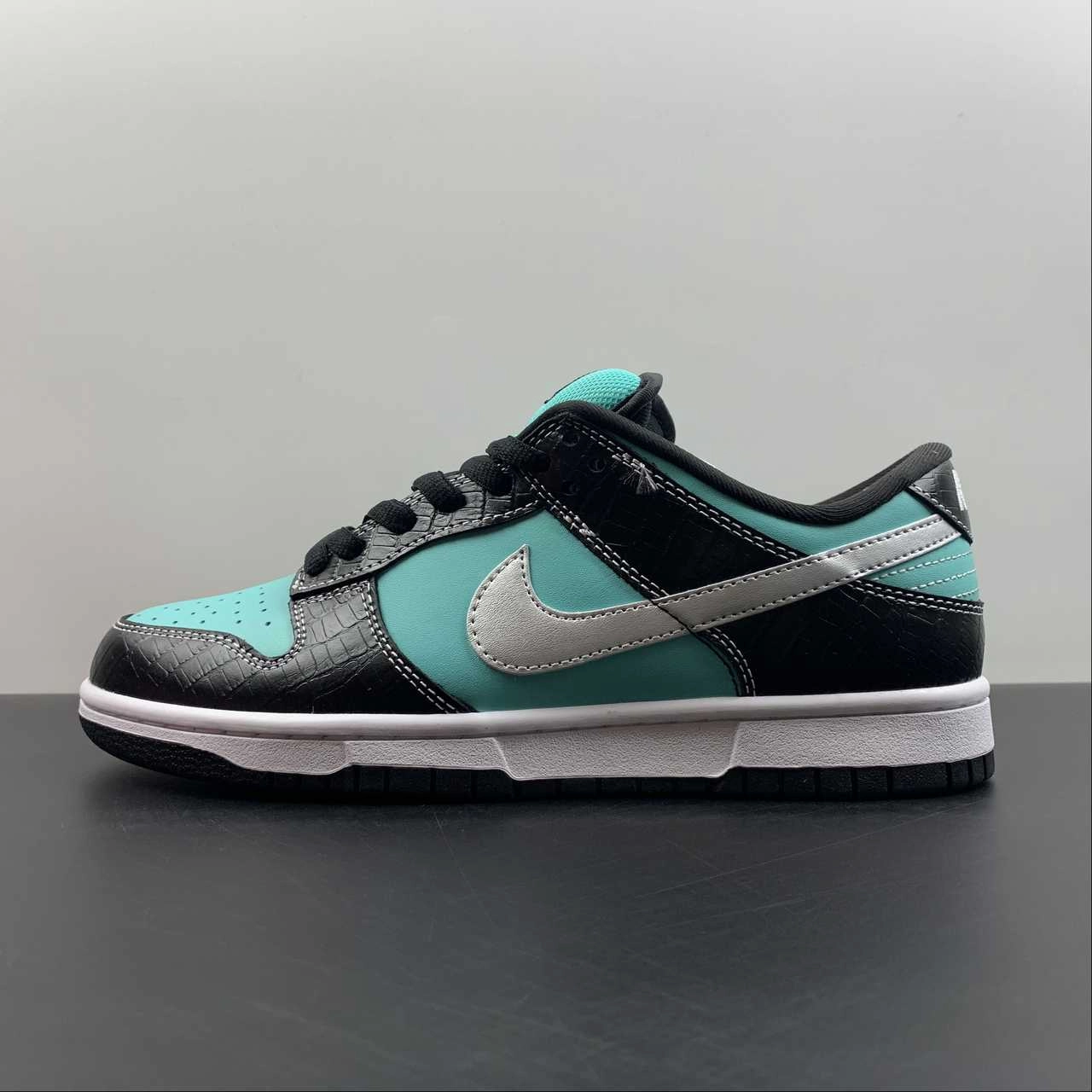 Luxurious design Cushioning Cloud Tech SB Dunk Low Tiffany Diamond 304292-402