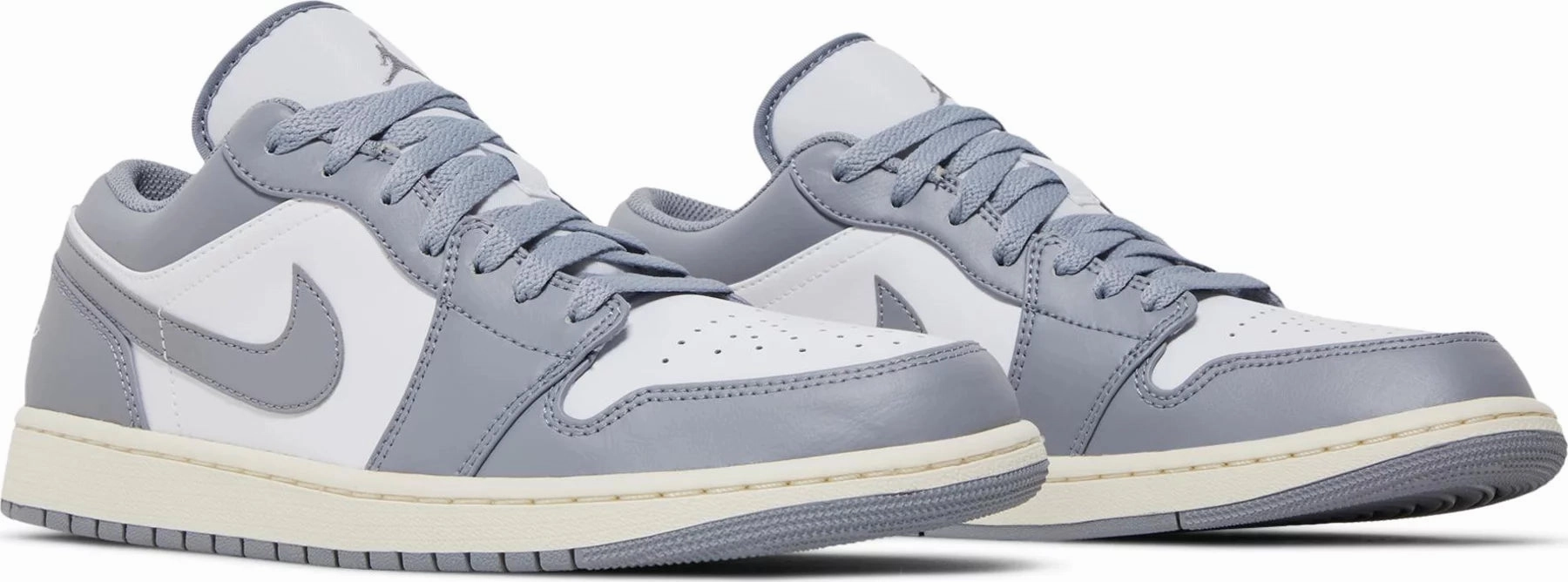 Nike Jordan 1 Low Vintage Stealth Grey All Day Wear Comfort Minimal Look
