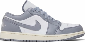 Structured Feel Stretchable Mesh Nike Jordan 1 Low Vintage Stealth Grey