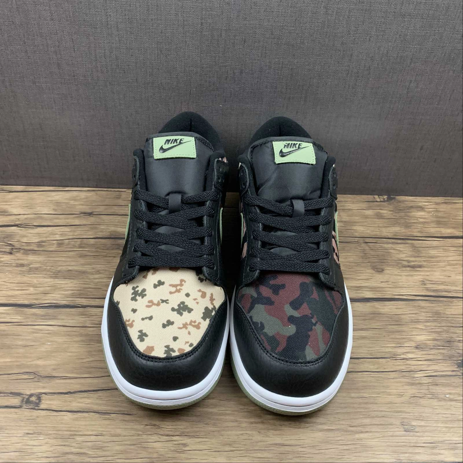 Side Grip Sports Culture SB Dunk Low Crazy Camo Black Multi Olive DH0957-001