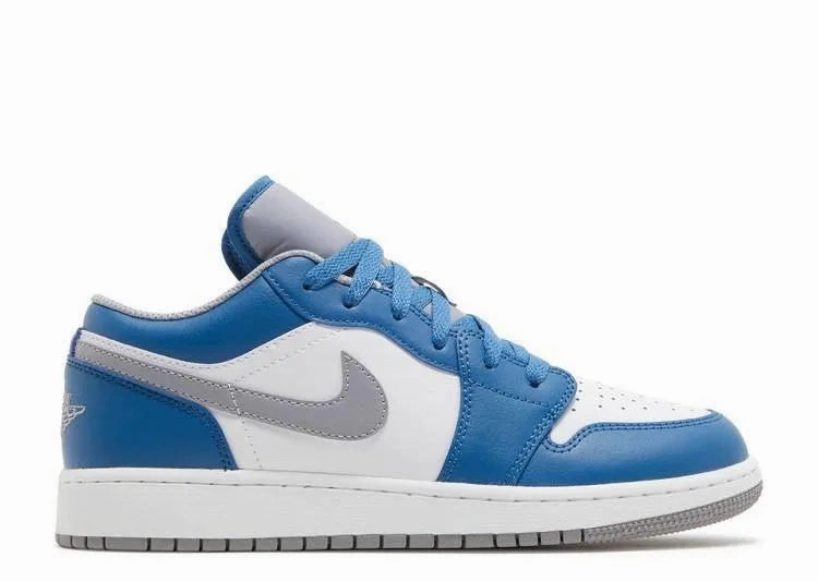 All Walks Air Jordan 1 Low True Blue (GS)