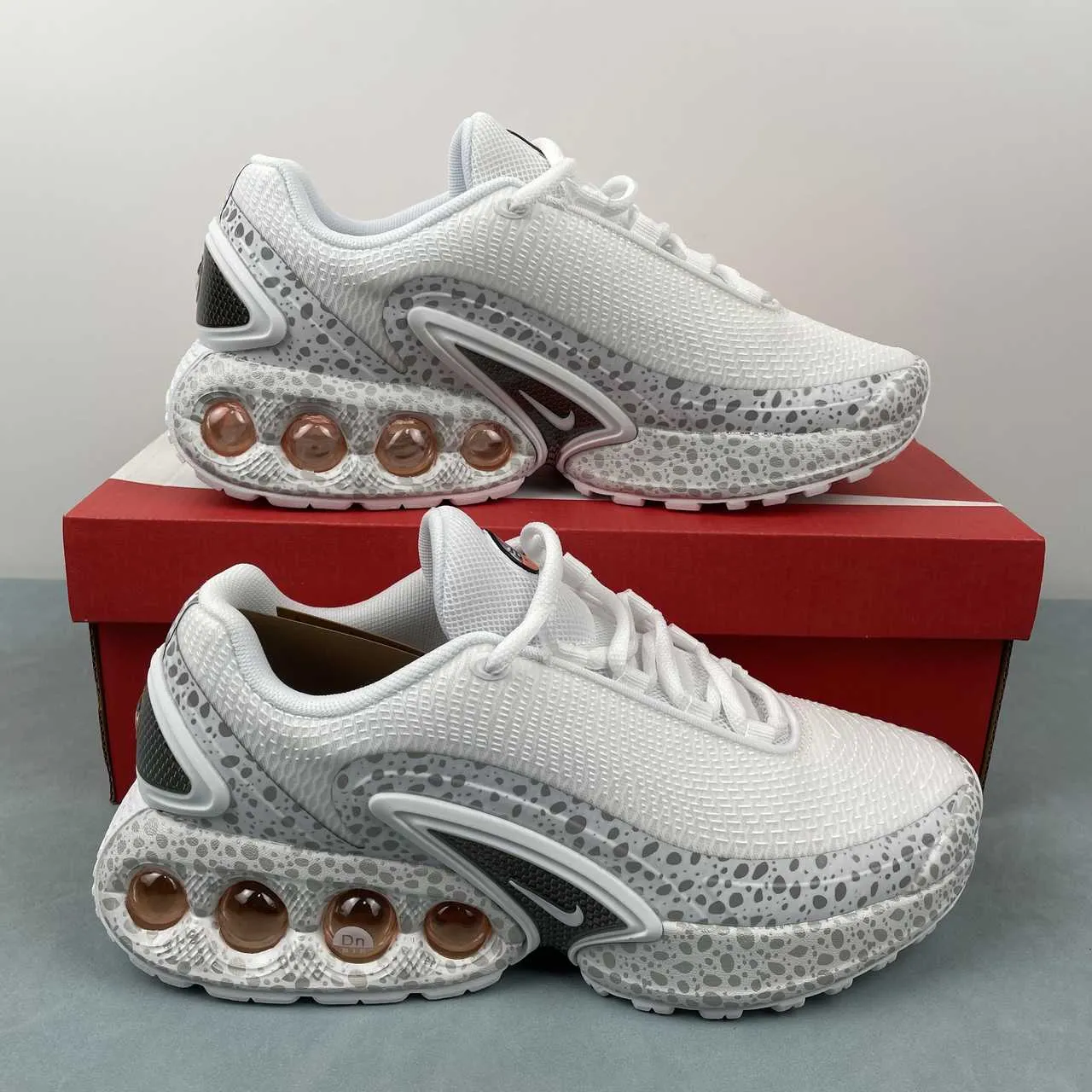 modern shoe design Air Max Dn SE Premium Safari Electric Pack Alternate HM0811-100