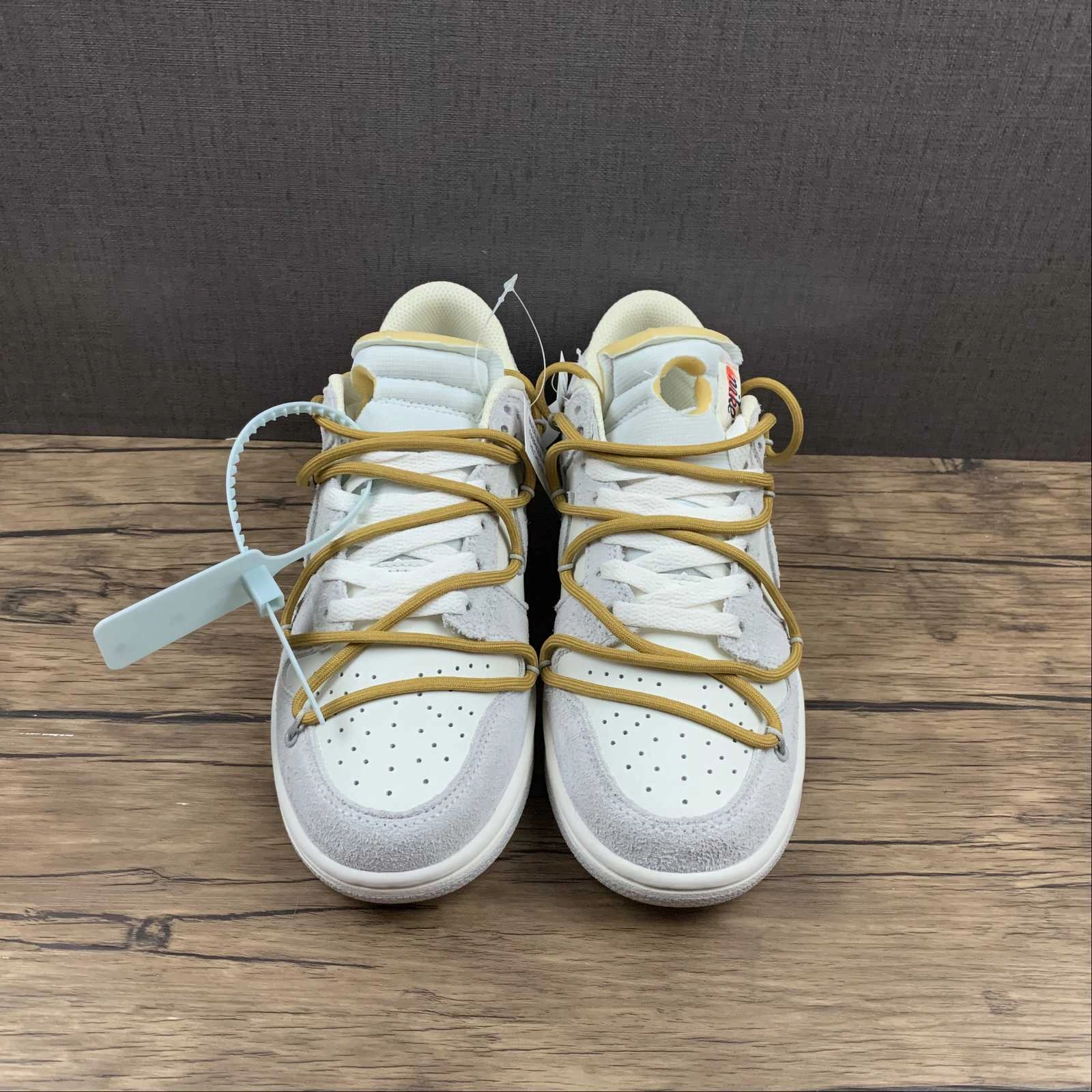 Blown Rubber Outsole Dunk Low X Off-White 'Lote 37 de 50' DJ0950 105