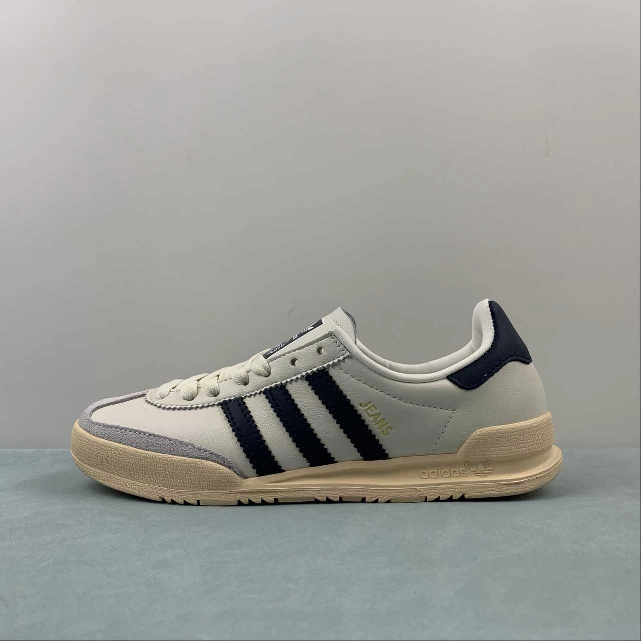 Weatherproof high - rebound shoes Adidas Jeans Chalk White Sand Strata Legend Ink GY7436