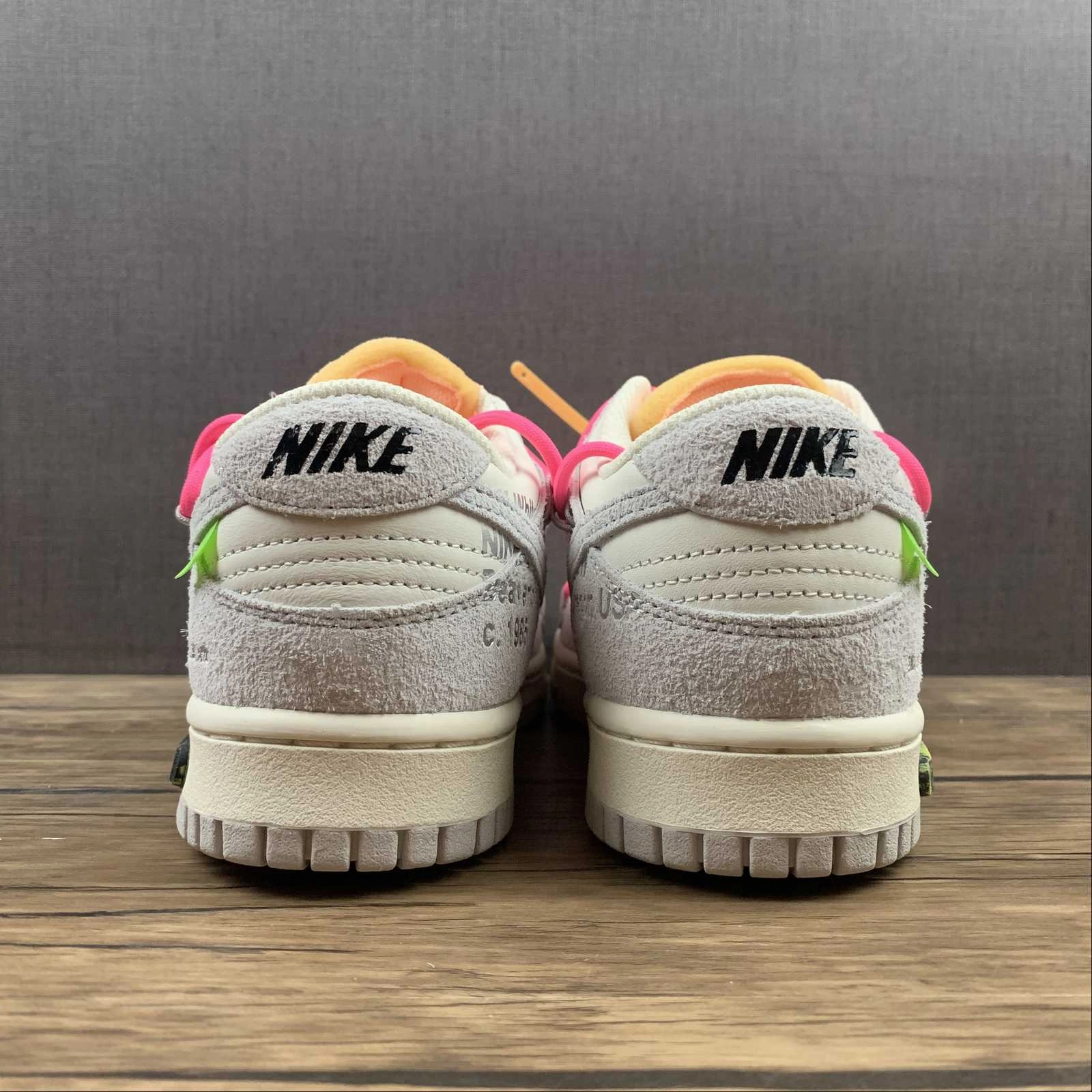 Road Tested Lace Lock Technology Dunk Low X Off-White 'Lote 17 de 50' DJ0950 117