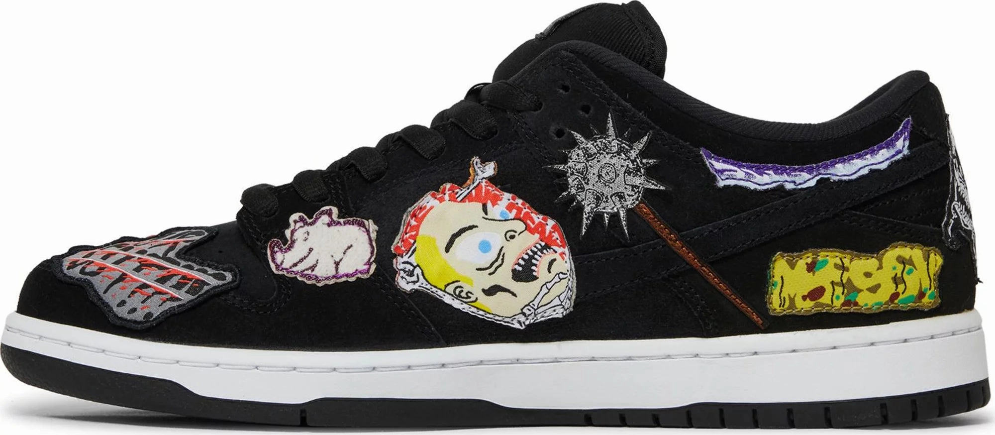 Nike Dunk Low SB Neckface Mid Foot Lockdown Functional Flex