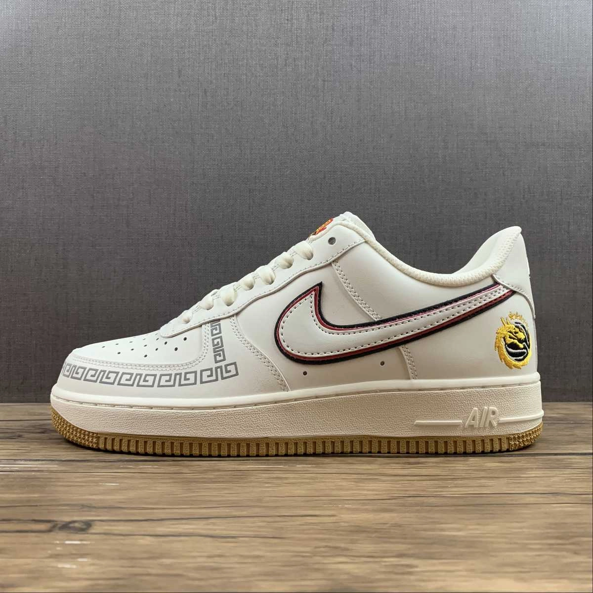 Air Force 1 07 Low Dragon Rice White Yellow Red CH9686-668 Mobile Life