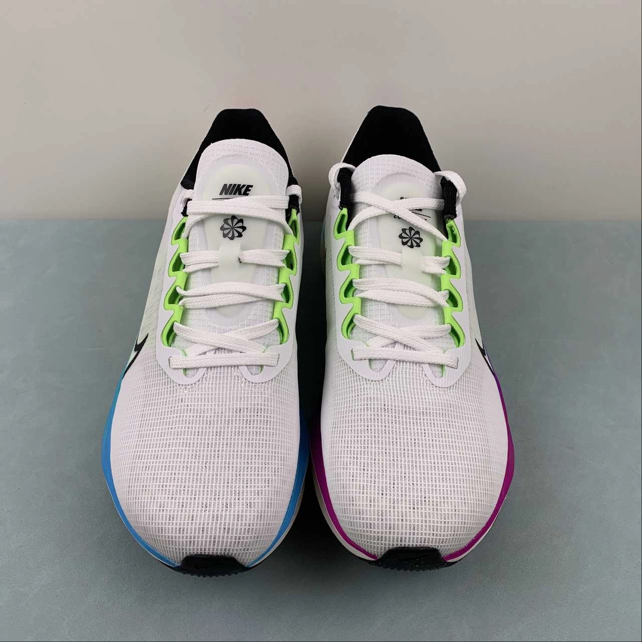 Outsole bevel supports seamless heel-to-toe motion Zoom Fly 5 White Black-Sail-Multi-Color FQ6851-101
