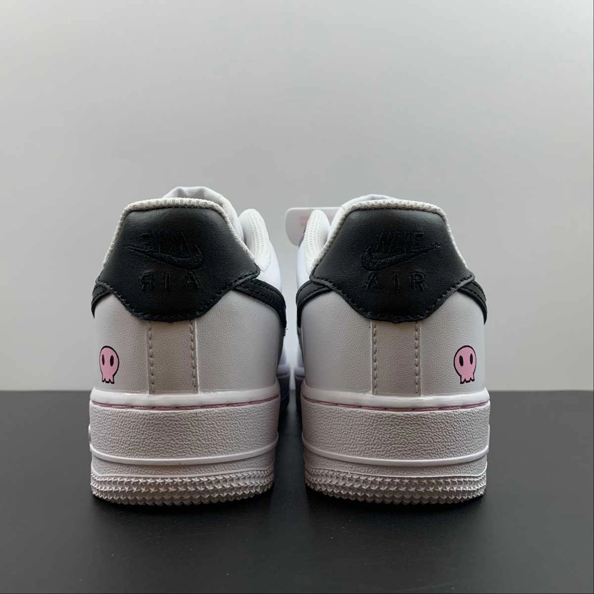 Air Force 1 07 Low Ufo Star White Black White Pink DD8959-100 Street Wear