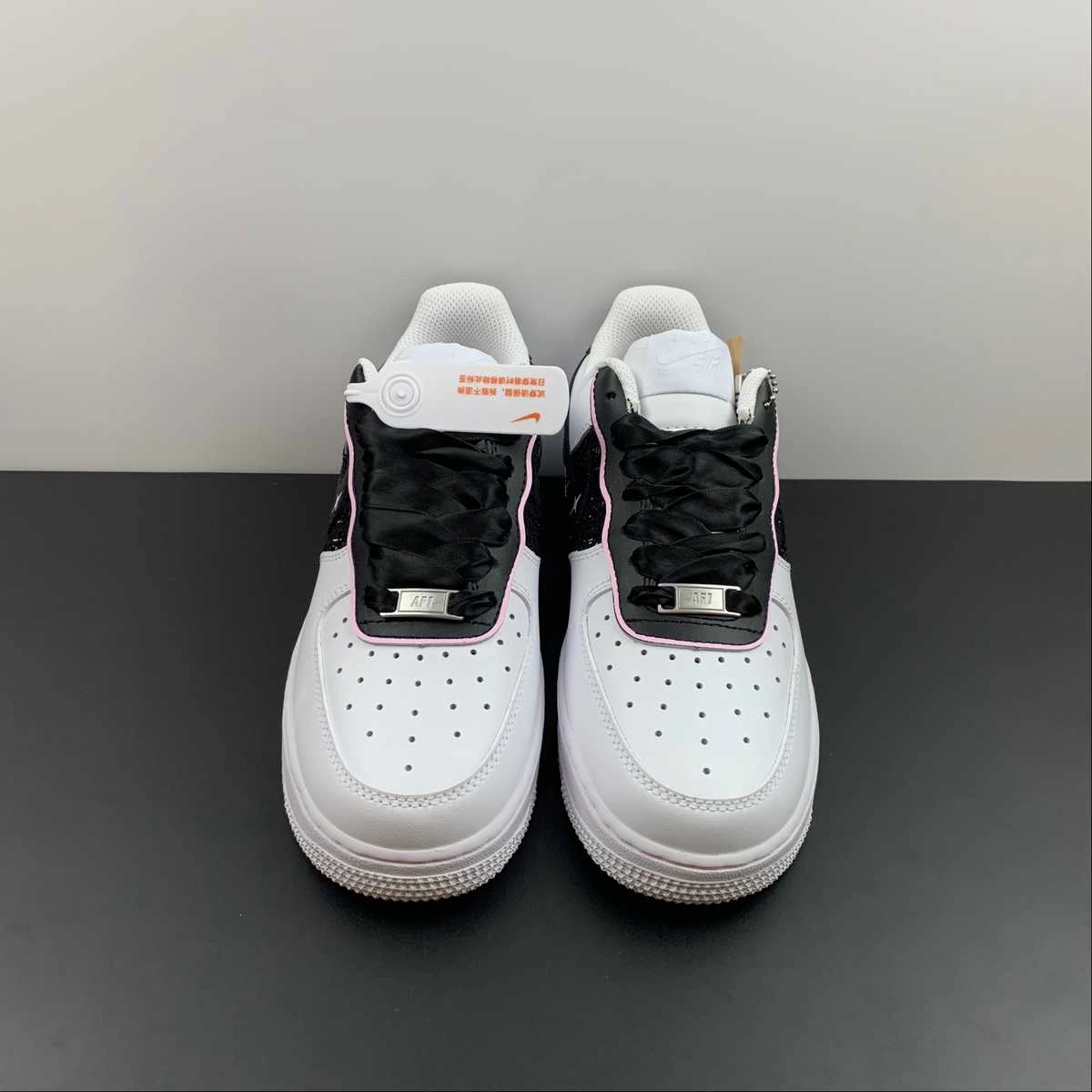 Simple Edge Air Force 1 07 Low Ufo Star White Black White Pink DD8959-100