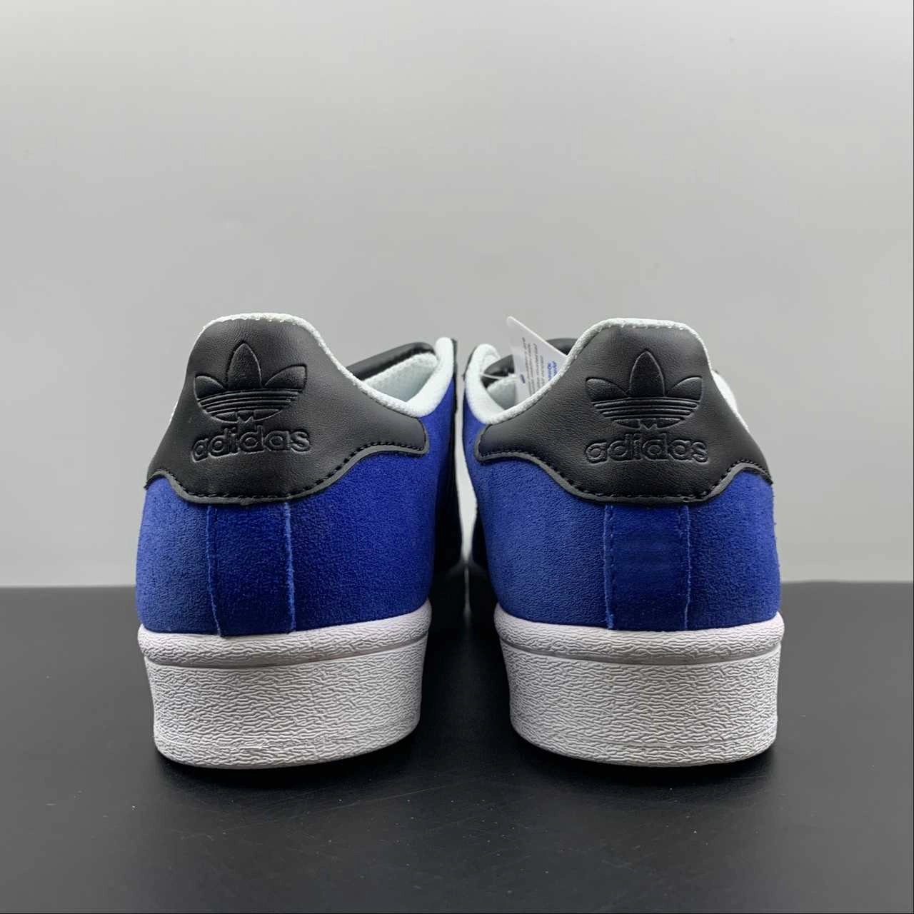 Adidas Superstar Blue Core Black Cloud White FU9523 Heat - resistant foam - sole shoes