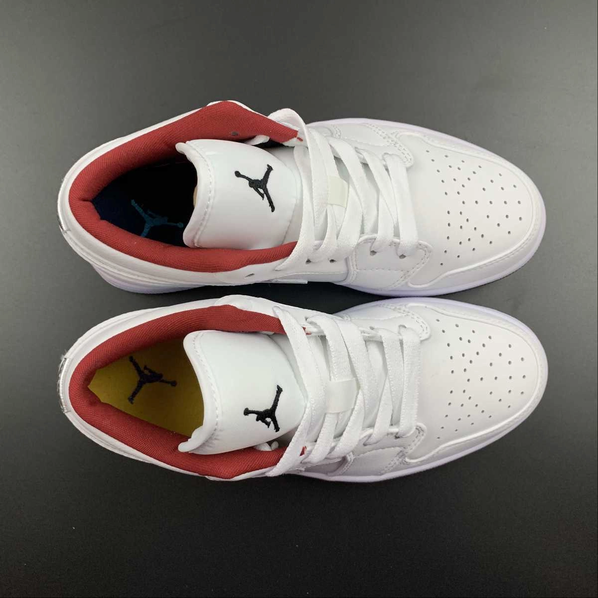 Torsion Rigidity cushioning technology Air Jordan 1 Low SE White 553560-164