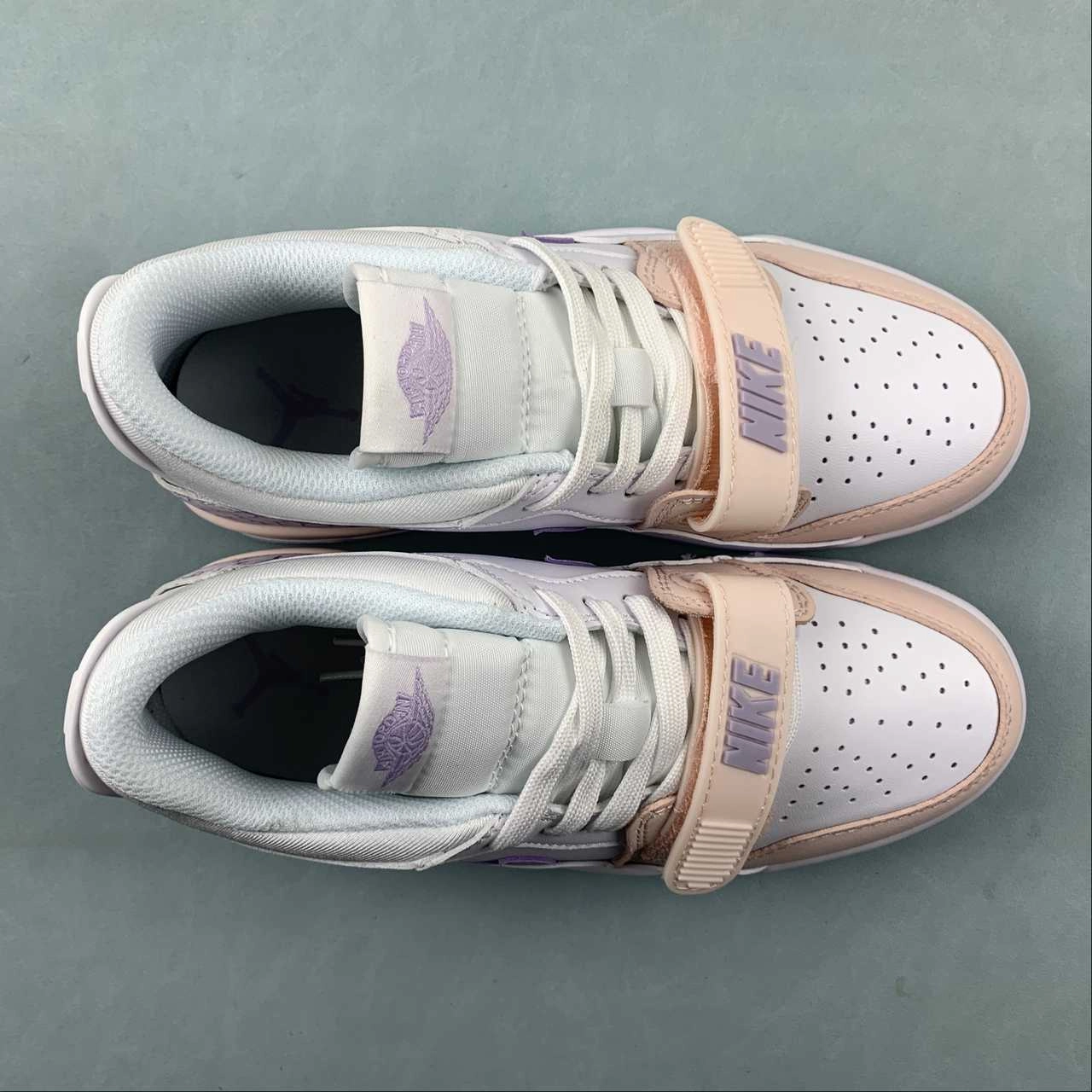 Air Jordan Legacy 312 Low White Pink Purple HF0747-151 Lockdown Heel Cup