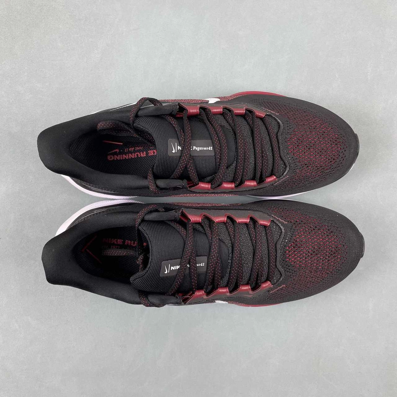 Stable Form Air Zoom Pegasus 41 Black Passion Red White FD2722-003