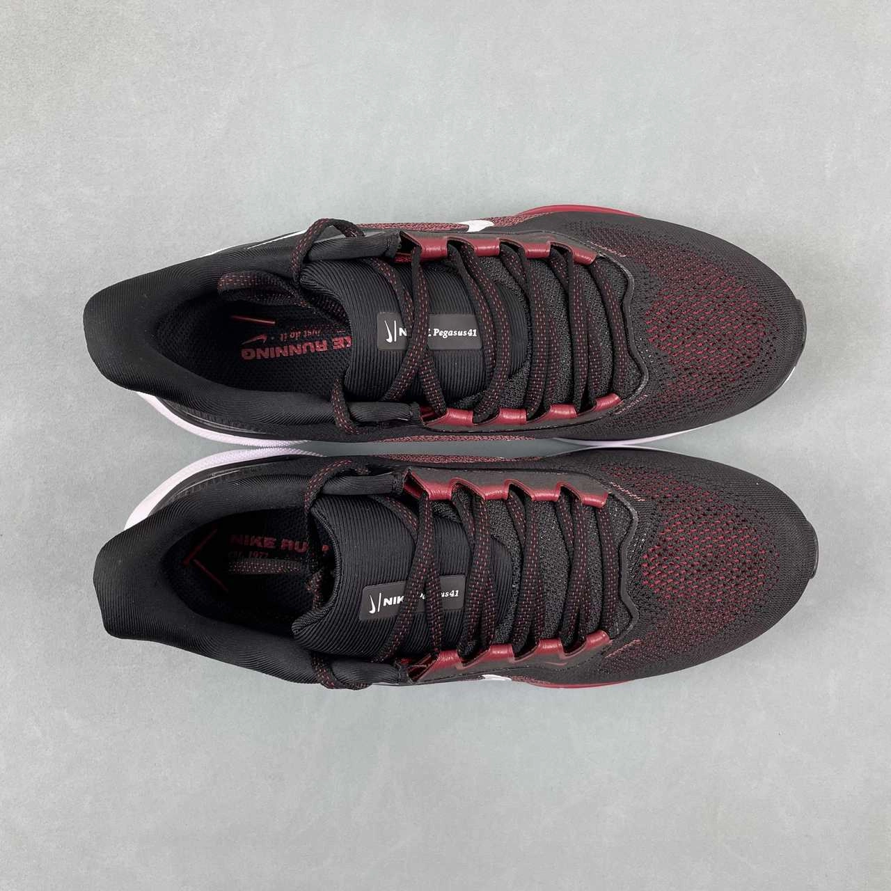 Air Zoom Pegasus 41 Black Passion Red White FD2722-003 Sweat Free Control Training