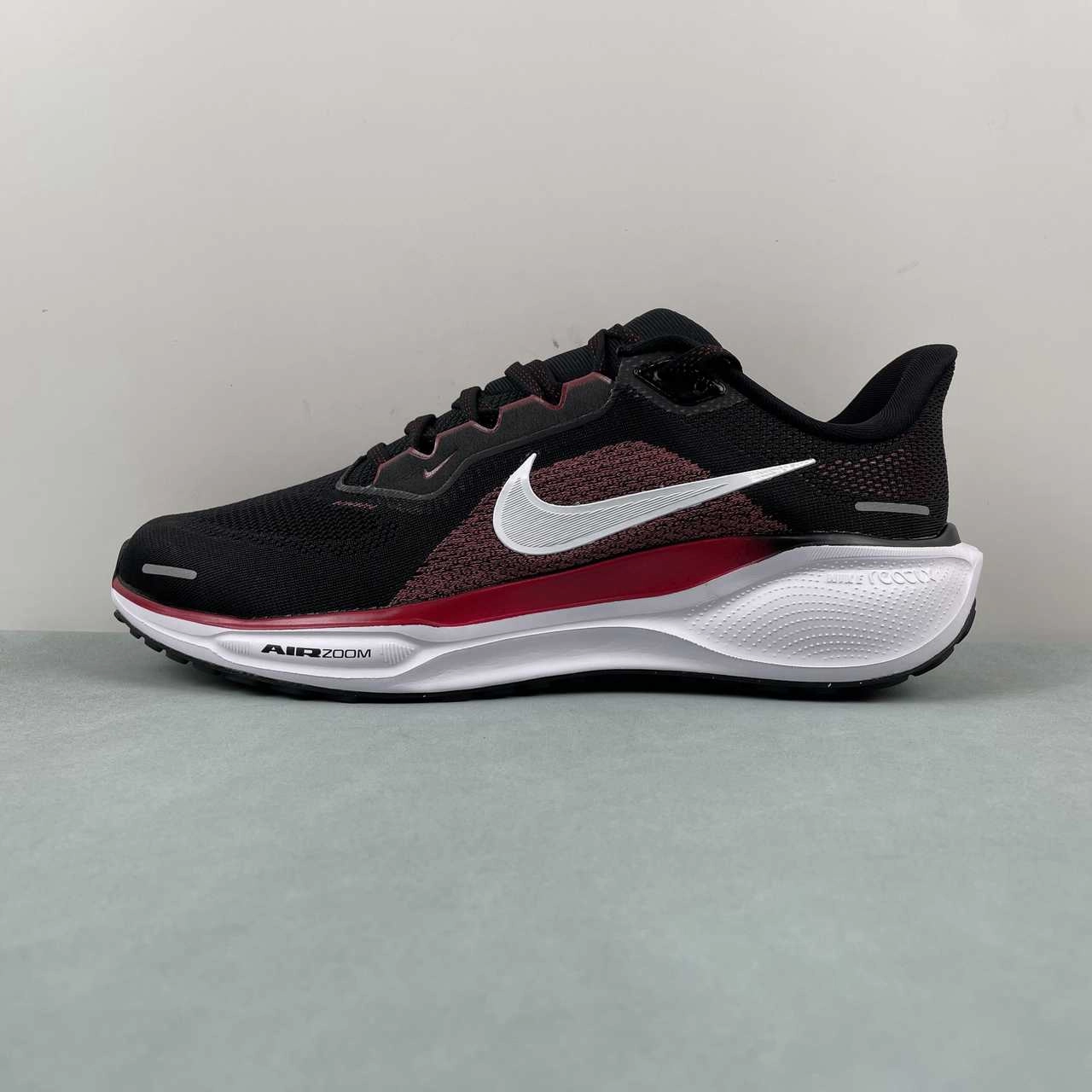 Comfort Driven Air Zoom Pegasus 41 Black Passion Red White FD2722-003