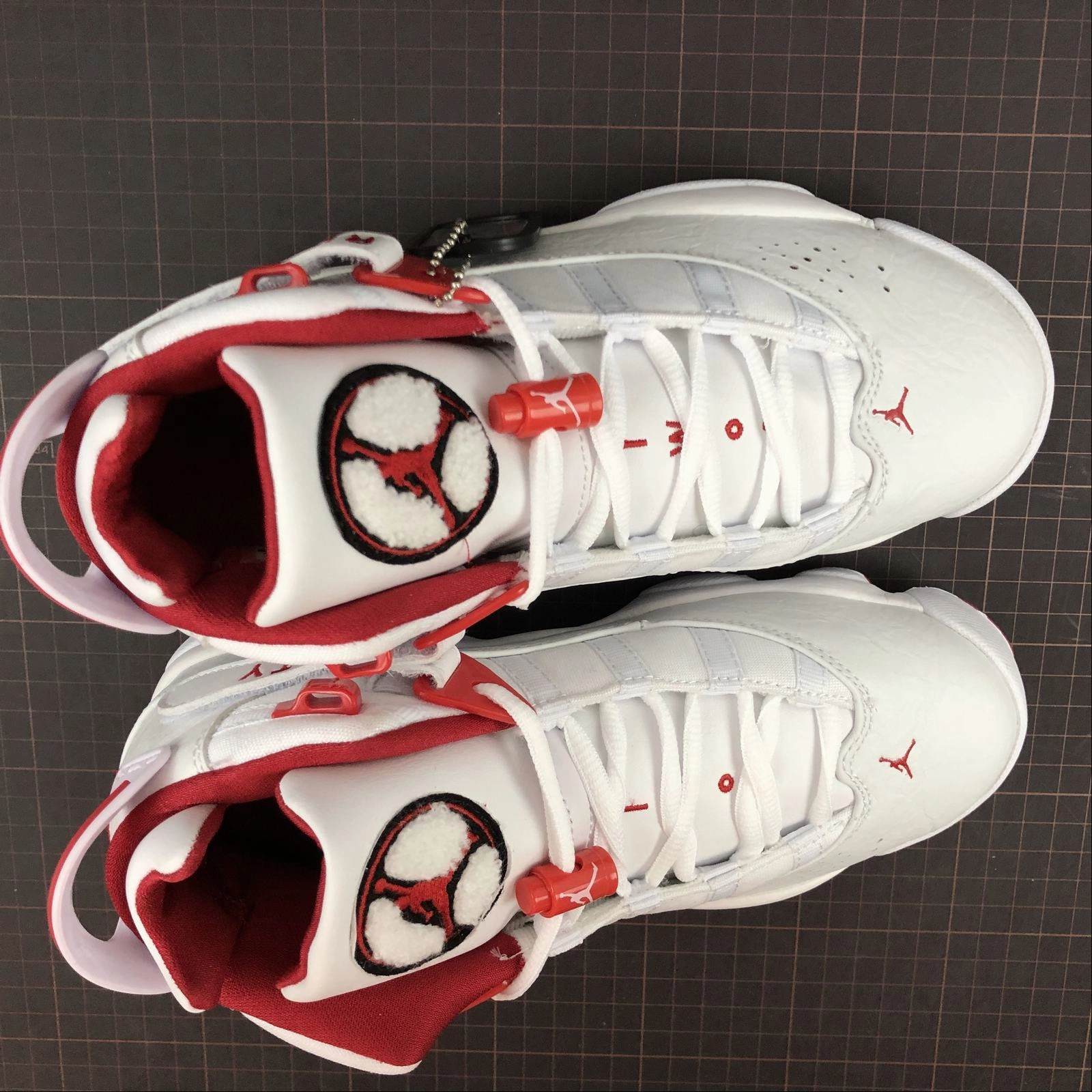 Quick Performance Air Jordan 6 Rings White Red  322992-103