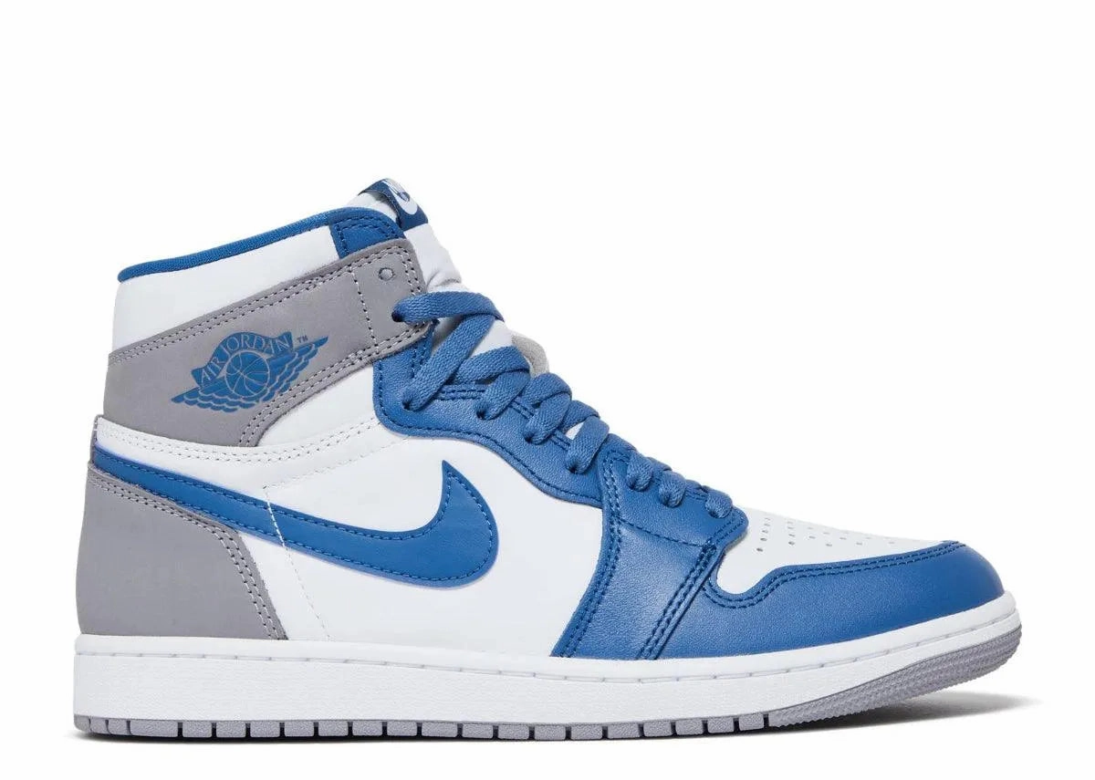 Air Jordan 1 High True Blue Multi Terrain Minimalist Lacing