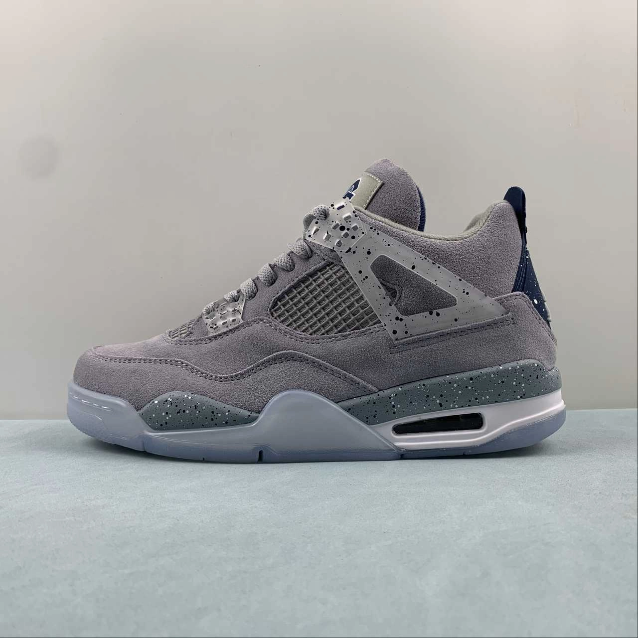 Air Jordan 4 Retro Georgetown Hoyas PE Grey AJ4-1043505 Memory Foam Padding