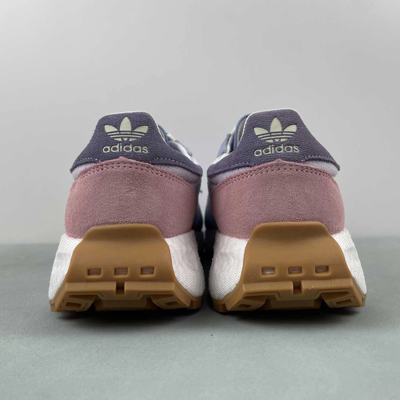 manga - themed running wear Stretch Fabric Adidas Retropy E5 Purple White Pink IF6808