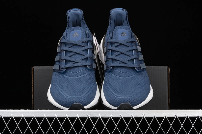 Adidas UltraBoost 21 Dark Blue FY0350 Cushion Base Durable Power
