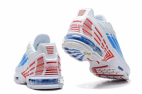 Solar - powered gym - goers Air Max Plus 3 Red White Blue FN3411-100