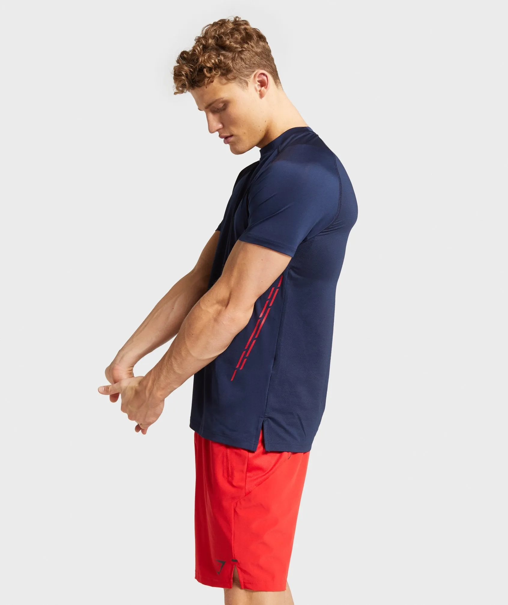 Gymshark Element Hiit T-Shirt - Blue