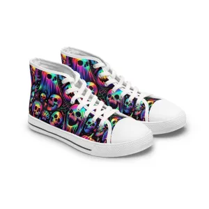 Halloween Nightmare Ver 4 - Women's High Top Sneakers