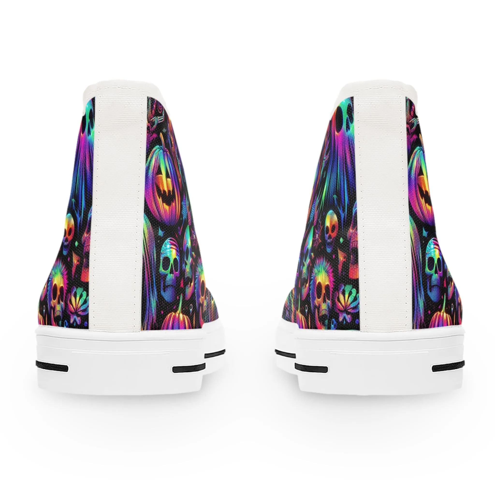 Halloween Nightmare Ver 4 - Women's High Top Sneakers