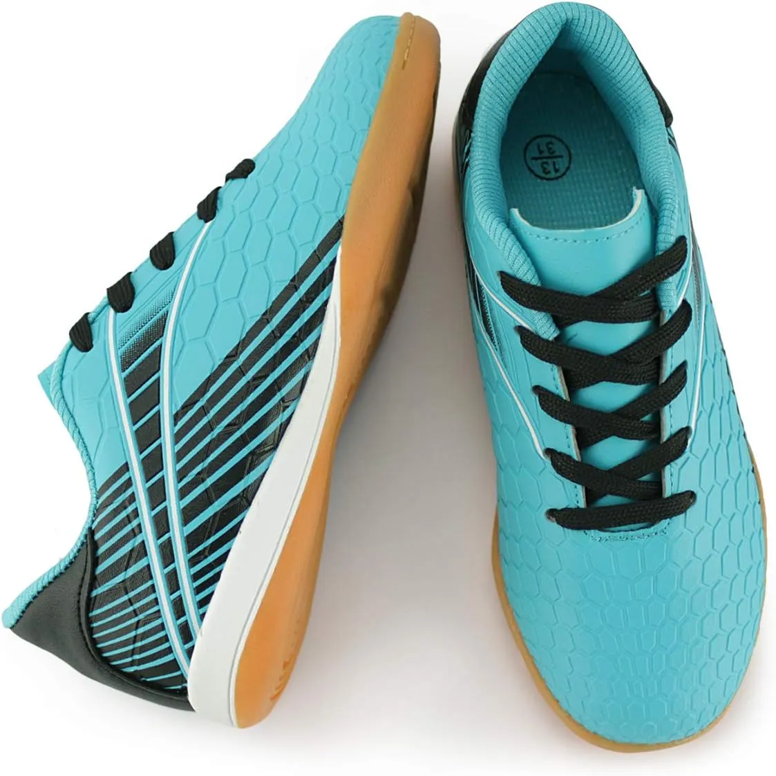 Hawkwell Kids Athletic Indoor Comfortable Soccer Shoes(Toddler/Little Kid/Big Kid)